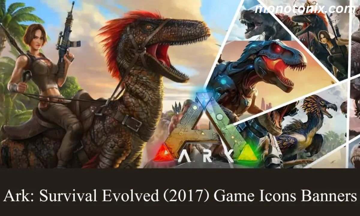 ARK: survival evolved (2017) game icons banners