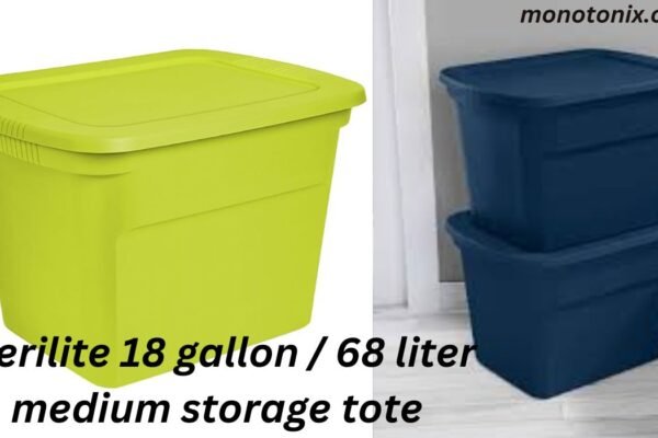 sterilite 18 gallon / 68 liter medium storage tote