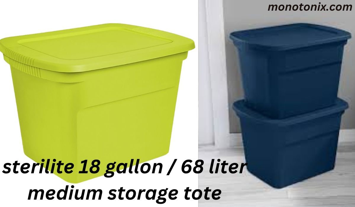 sterilite 18 gallon / 68 liter medium storage tote